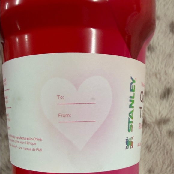Stanley Red and Pink Quencher Tumbler valentine’s Day edition, 2026 - Picture 5 of 8
